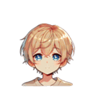 AI イケメンボーイズ（個別スタンプ：9）