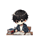 AI イケメンボーイズ（個別スタンプ：17）