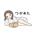 ねこいぬひと（個別スタンプ：4）