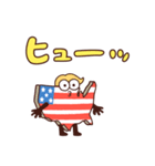 全米さん デカ文字（個別スタンプ：13）