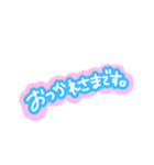 ステッカー風☆仕事用（個別スタンプ：2）