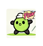 パンダテニスくん（個別スタンプ：4）