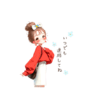 毎日使える大人girl♡のシンプルスタンプ（個別スタンプ：8）