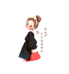 毎日使える大人girl♡のシンプルスタンプ（個別スタンプ：34）