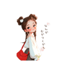 毎日使える大人girl♡のシンプルスタンプ（個別スタンプ：35）