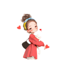 毎日使える大人girl♡のシンプルスタンプ（個別スタンプ：40）