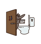 ロバくんのスタンプ（個別スタンプ：25）