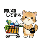 笑顔を運ぶ猫たち ♡ 誰でもいつでも（個別スタンプ：35）