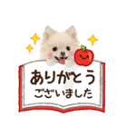 かわいい犬たち❤️よく使う秋❤︎ぽめ（個別スタンプ：8）