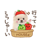 かわいい犬たち❤️よく使う秋❤︎ぽめ（個別スタンプ：18）