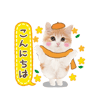 かわいい猫たち❤️よく使う秋❤︎ニャンコ（個別スタンプ：25）