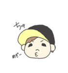 メギーの似顔絵あいさつ編meggy（個別スタンプ：3）