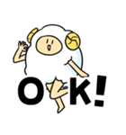 美脚羊のきもかわスタンプ（個別スタンプ：3）