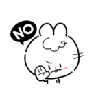 うさちゃんと一緒！よく使うフレーズ編（個別スタンプ：14）
