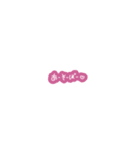 いつでも使える☆ミニ手書き文字（個別スタンプ：5）
