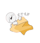 人間くんの謎スタンプ！！（個別スタンプ：6）