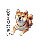 【ドット絵】柴犬40セット（個別スタンプ：27）