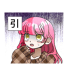 メンヘラ女とヤンデレ男スタンプ3（個別スタンプ：11）