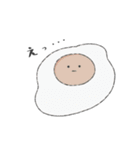 かわいい真顔スタンプ（個別スタンプ：4）