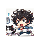 津世実君と愛しい猫②（個別スタンプ：7）