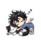 津世実君と愛しい猫②（個別スタンプ：9）