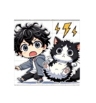 津世実君と愛しい猫②（個別スタンプ：11）