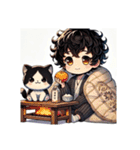 津世実君と愛しい猫②（個別スタンプ：13）