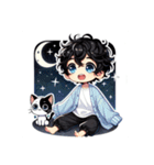 津世実君と愛しい猫②（個別スタンプ：18）