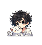津世実君と愛しい猫②（個別スタンプ：20）