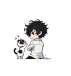 津世実君と愛しい猫②（個別スタンプ：22）