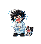 津世実君と愛しい猫②（個別スタンプ：25）