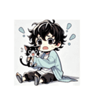 津世実君と愛しい猫②（個別スタンプ：26）