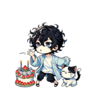 津世実君と愛しい猫②（個別スタンプ：27）