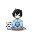 津世実君と愛しい猫②（個別スタンプ：29）