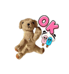 もこもこ手作りワンちゃんたち。（個別スタンプ：3）