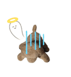 もこもこ手作りワンちゃんたち。（個別スタンプ：15）