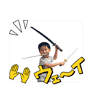 依杜5歳＆莉世4歳（個別スタンプ：24）