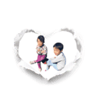 依杜5歳＆莉世4歳（個別スタンプ：27）