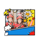 依杜5歳＆莉世4歳（個別スタンプ：28）