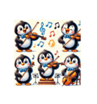 ペンペンーバイオリン（個別スタンプ：6）