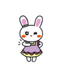 うさぎ♡らぴぴ♡ママ(Cute rabbit)字なし（個別スタンプ：13）