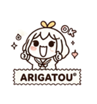 ツルツルのつるちゃんの日常挨拶（個別スタンプ：3）
