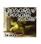 イヤイヤインコ。ムリムリインコ。（個別スタンプ：7）