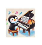 ペンペンーピアノ（個別スタンプ：7）