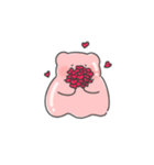 ピンクゼリー（個別スタンプ：14）