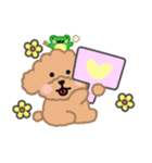 子犬とカエルの暖かい日常（個別スタンプ：7）