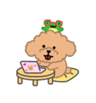 子犬とカエルの暖かい日常（個別スタンプ：11）