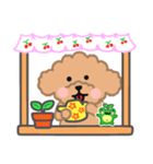 子犬とカエルの暖かい日常（個別スタンプ：19）