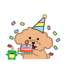 子犬とカエルの暖かい日常（個別スタンプ：20）