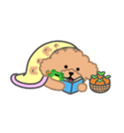 子犬とカエルの暖かい日常（個別スタンプ：23）